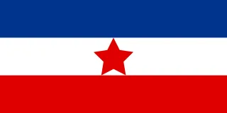 Flag Yugoslav Historical Stickdatei