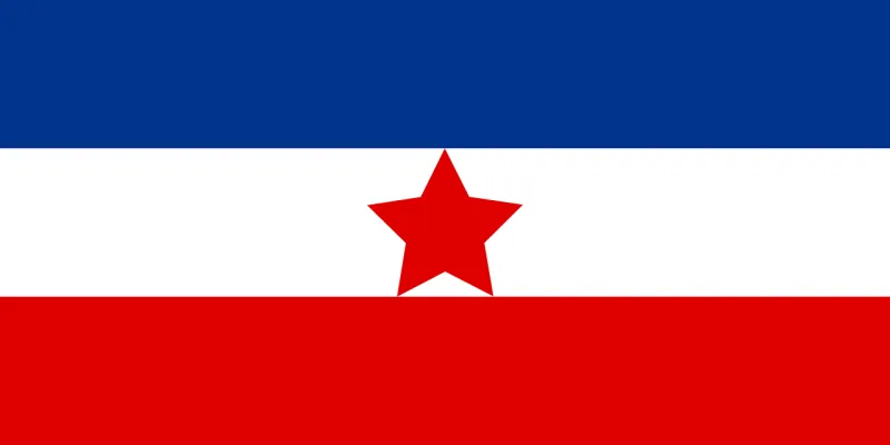 Flag Yugoslav Historical Stickdatei – Weihnachten