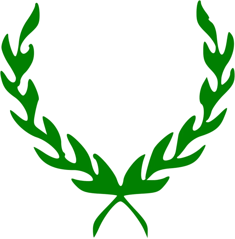 Laurel wreath Rome Cesar Stickdatei – Weihnachten