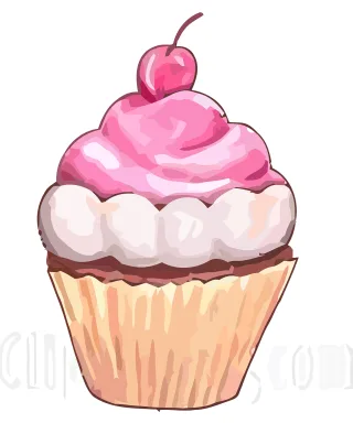 Cupcake Icing Sweet Stickdatei