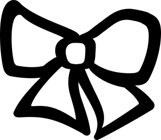 Ribbon Bow Decoration Stickdatei