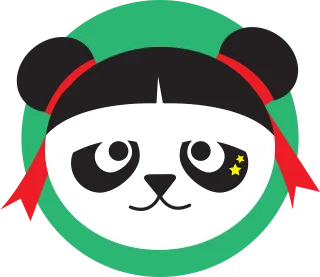 People's republic of china Panda Bear Stickdatei