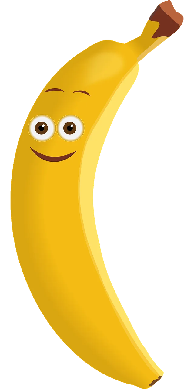 Banana Smile The fruit Stickdatei – Essen & Trinken