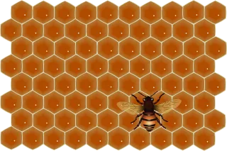 Honey Bee Flying Stickdatei