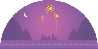 Celebrate Firework Celebration Stickdatei