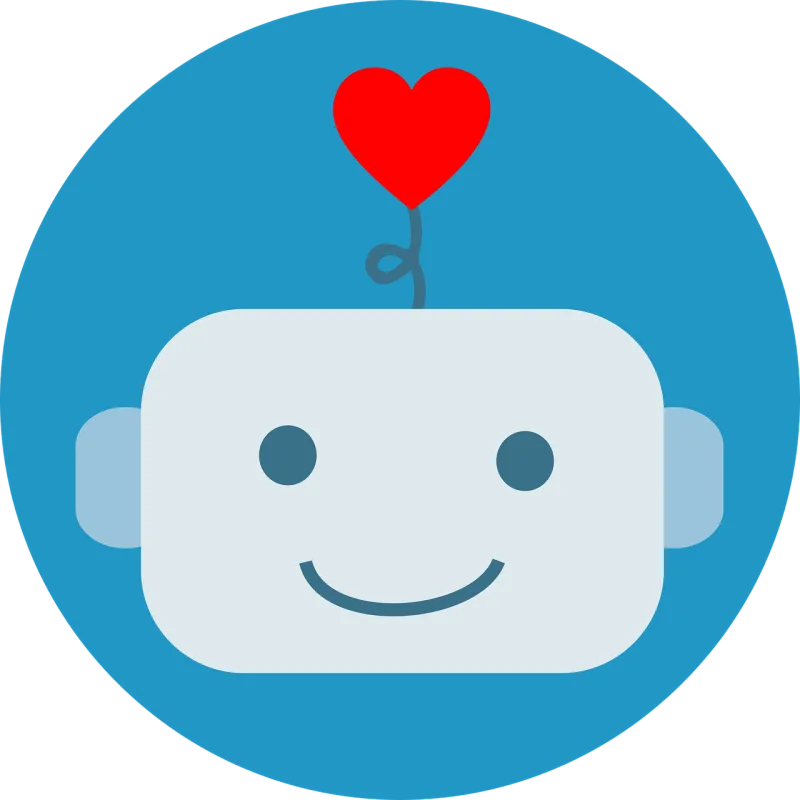 Robot Heart Artificial Stickdatei – Kinder