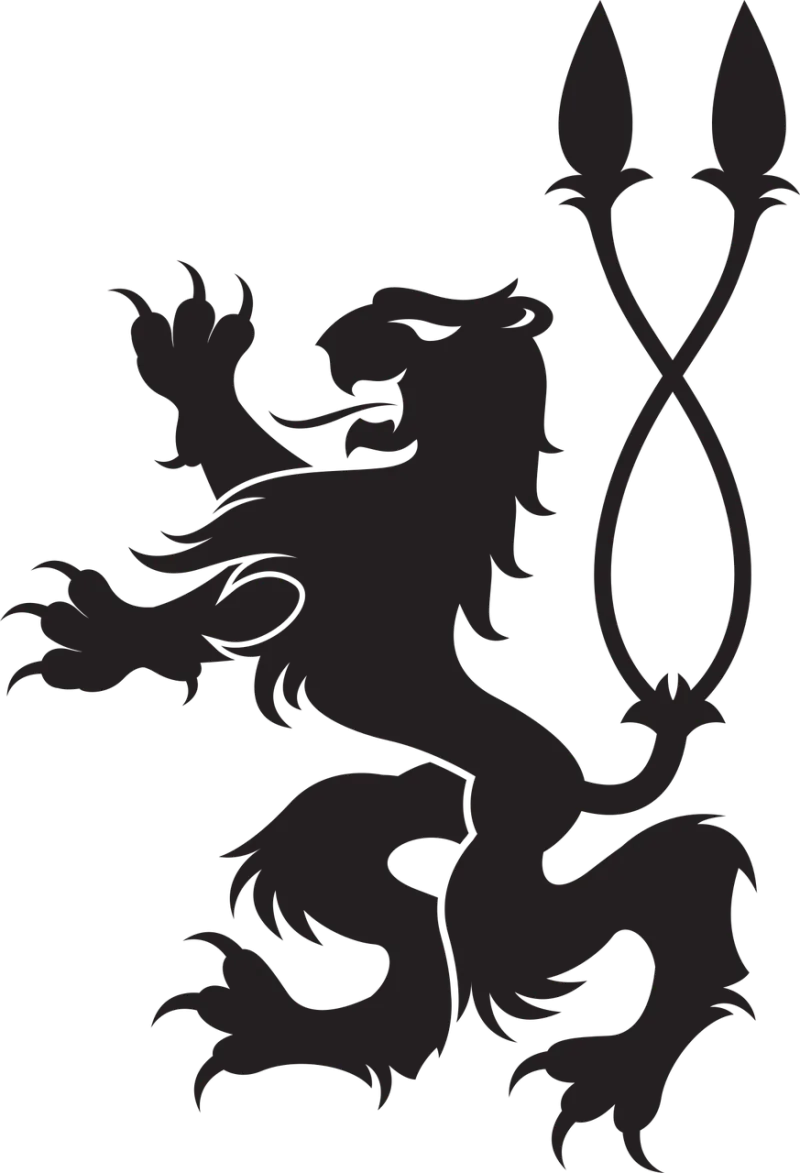 Coat Arms Lion Stickdatei – Tiere