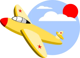 Plane Fly Travel Stickdatei