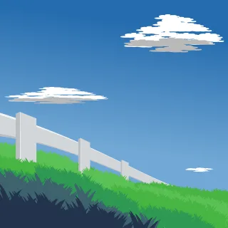Field Grass Landscape Stickdatei