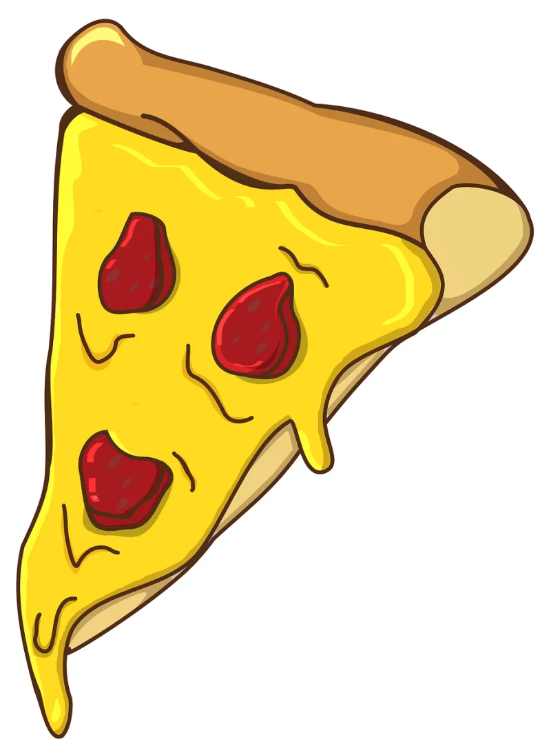 Pizza Fast food Restaurant Stickdatei – Essen & Trinken