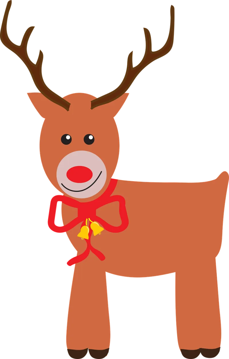 Reindeer Christmas Deer Stickdatei – Weihnachten