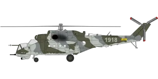 Mi-24 Hind Chopper Stickdatei