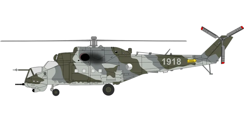 Mi-24 Hind Chopper Stickdatei – Fahrzeuge