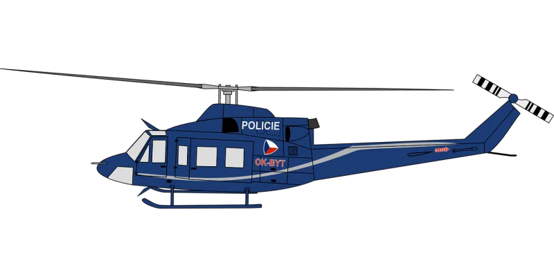 Bell 412 Chopper Heli Stickdatei – Fahrzeuge