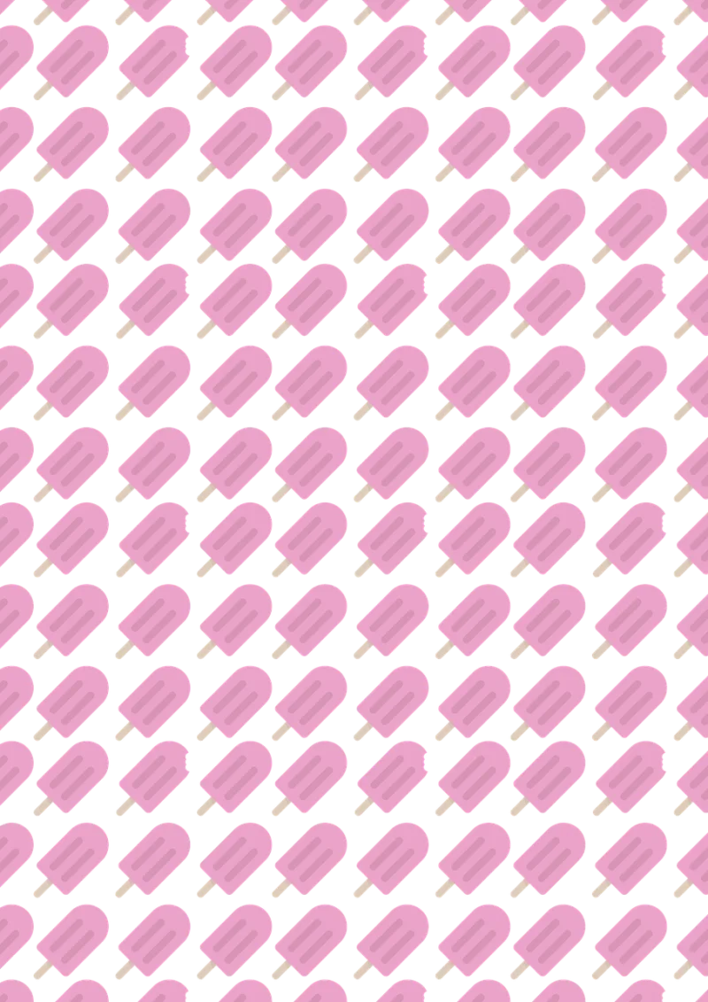 Ice cream Pattern Background Stickdatei – Kinder