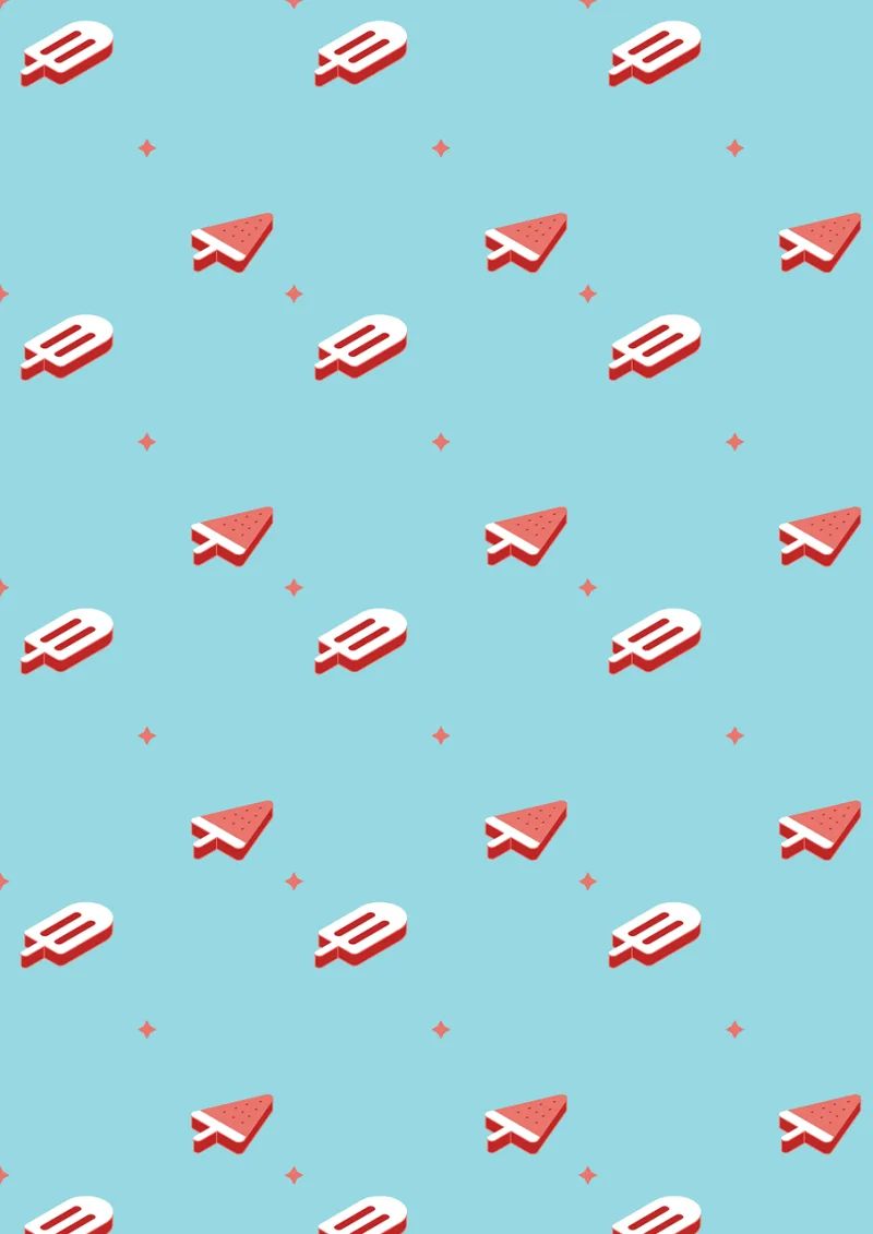 Ice cream Pattern Background Stickdatei – Essen & Trinken