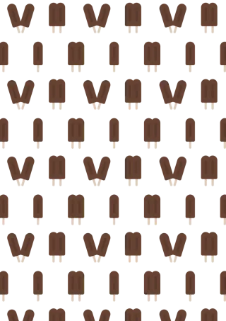 Ice cream Pattern Background Stickdatei
