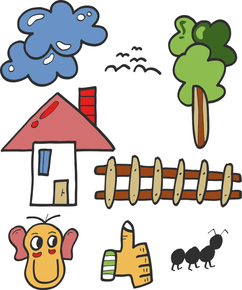 Cloud Nature Birds Stickdatei – Natur
