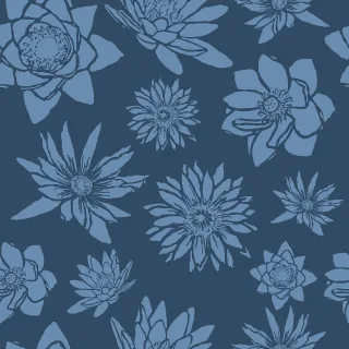 Seamless Pattern Flowers Stickdatei