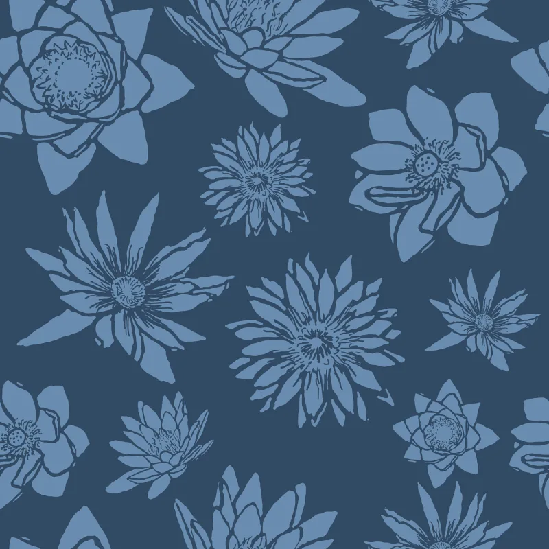 Seamless Pattern Flowers Stickdatei – Blumen