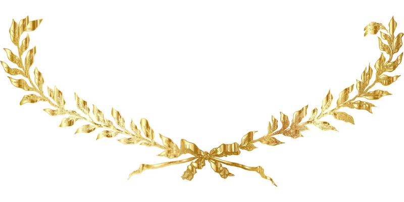 Laurel Wreath Gold Stickdatei – Weihnachten
