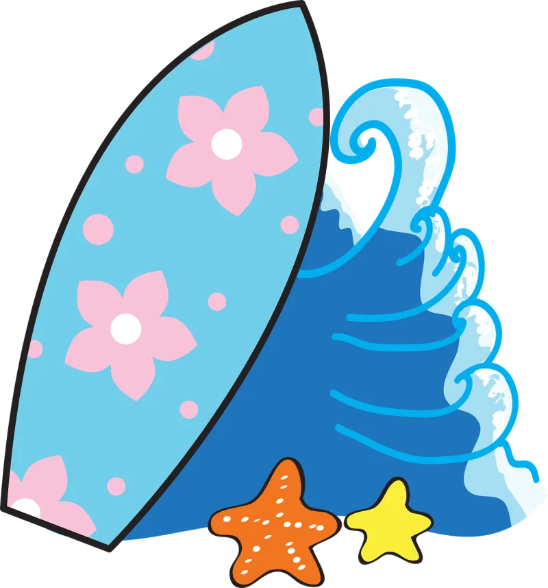 Surfing Ocean Waves Stickdatei – Sport