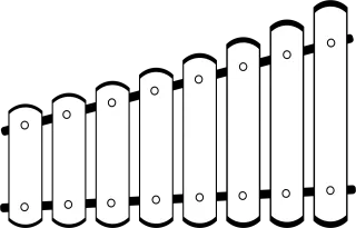 Xylophone Music Percussion Stickdatei
