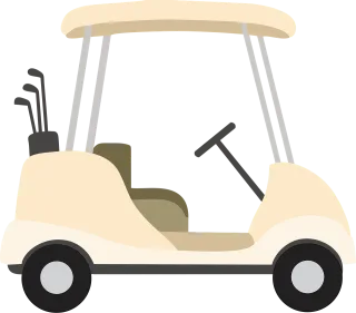 Golf cart Recreation Golf Stickdatei