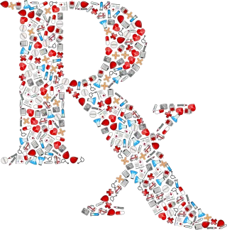 Prescription Medicine Medical Stickdatei