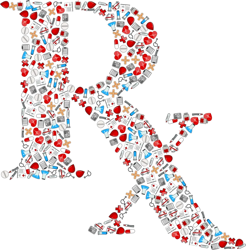 Prescription Medicine Medical Stickdatei – Fahrzeuge