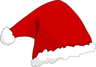 Santa's hat Santa claus Christmas Stickdatei