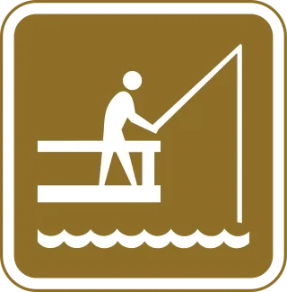 Fishing Sign Signage Stickdatei