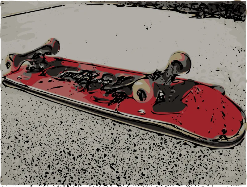 Skateboard Skate Skateboarding Stickdatei – Fahrzeuge