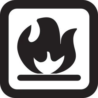 Fire Safety Warning Stickdatei