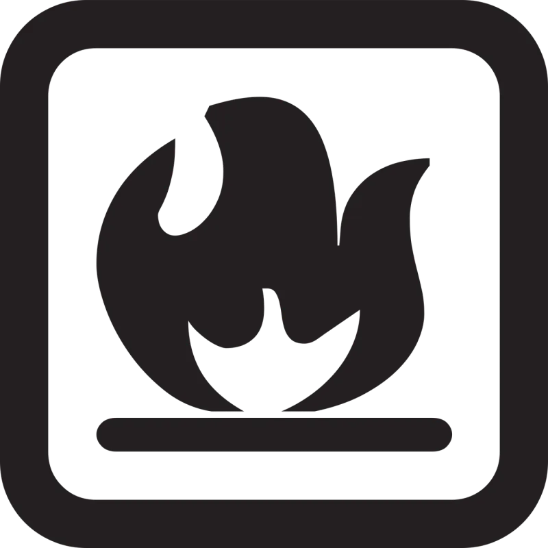 Fire Safety Warning Stickdatei – Fahrzeuge