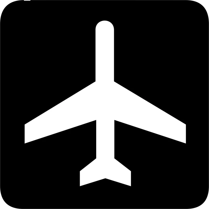 Airplane Transportation Plane Stickdatei – Kinder