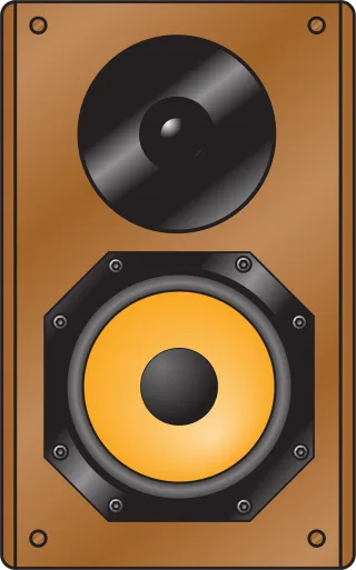 Speaker Music Sound Stickdatei