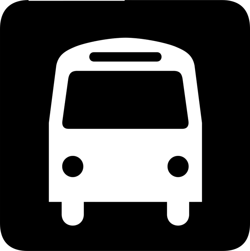 Bus Transportation Information Stickdatei – Fahrzeuge