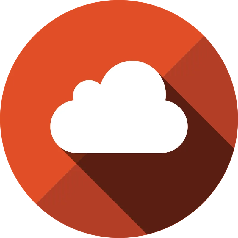 Icon Cloud Hosting Stickdatei – Natur