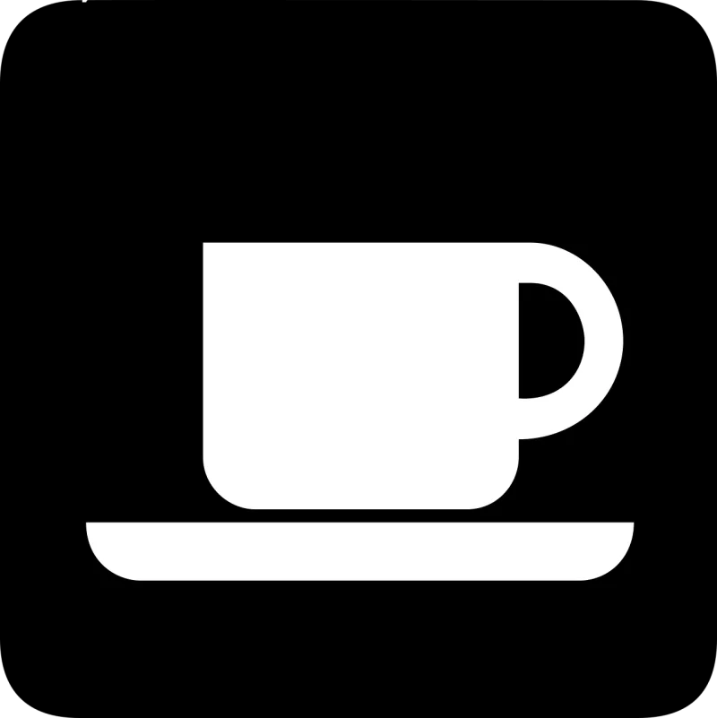 Cup Coffee Shop Stickdatei – Essen & Trinken