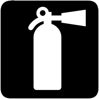 Fire Safety Extinguisher Stickdatei