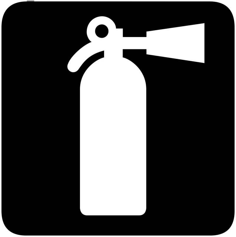 Fire Safety Extinguisher Stickdatei – Fahrzeuge