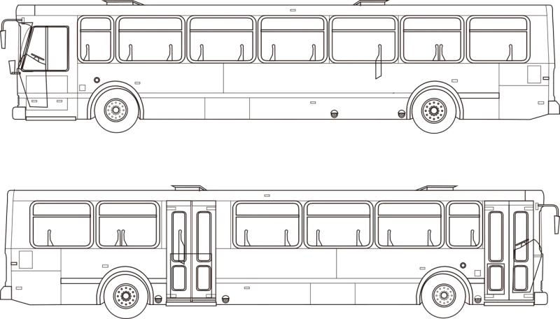 Bus Vehicle Auto Stickdatei – Fahrzeuge
