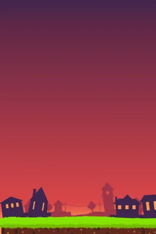 Mobile video game vector background Cartoon video game background Dusk background Stickdatei