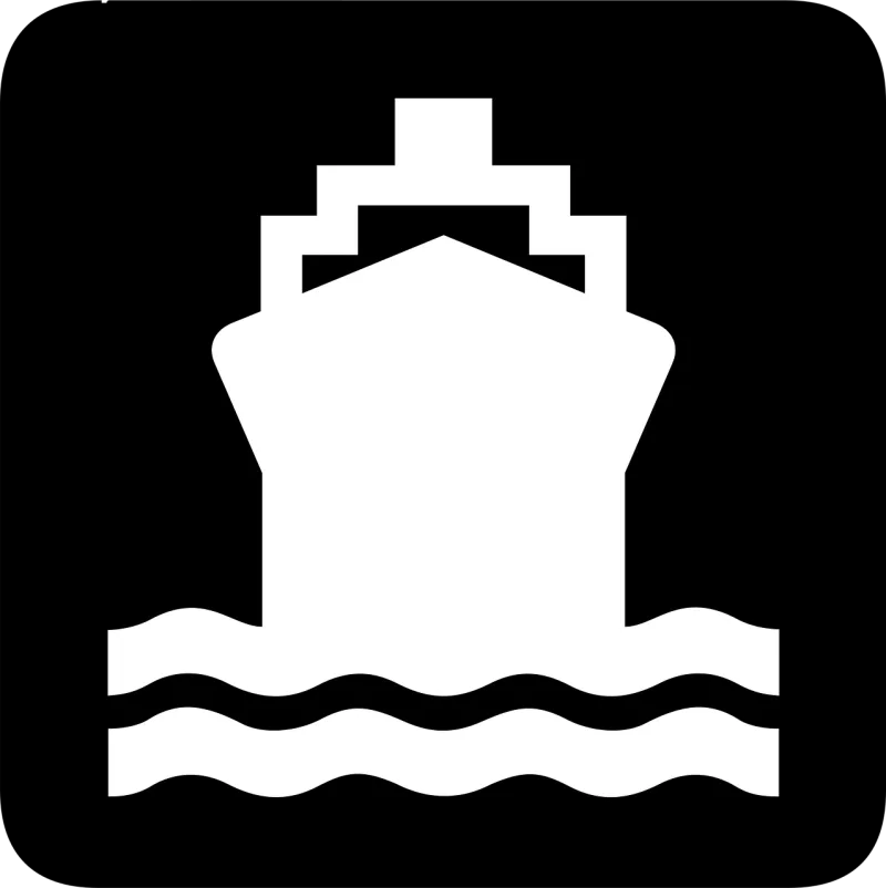 Water Transportation Nature Stickdatei – Fahrzeuge