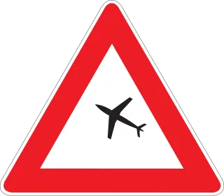 Triangle Road Plane Stickdatei