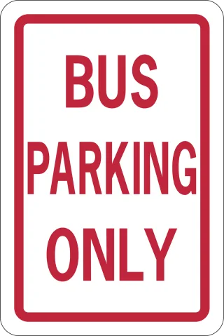 Park Only Bus Stickdatei – Fahrzeuge