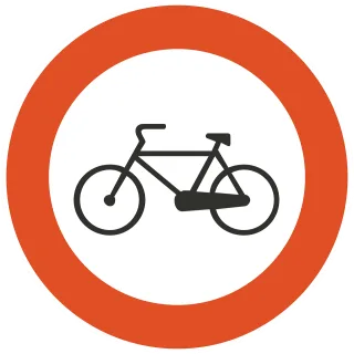 Bicycles Sign Bicycle Stickdatei