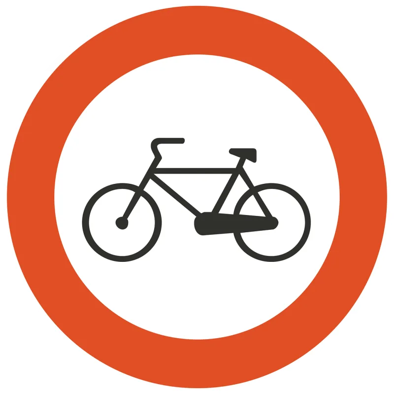 Bicycles Sign Bicycle Stickdatei – Sport