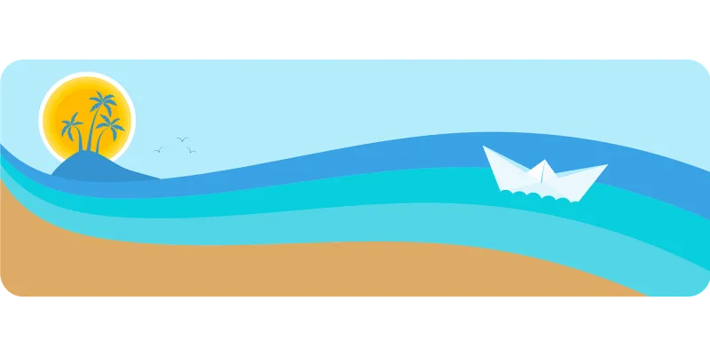 Summer Holiday Waterfront Stickdatei – Fahrzeuge